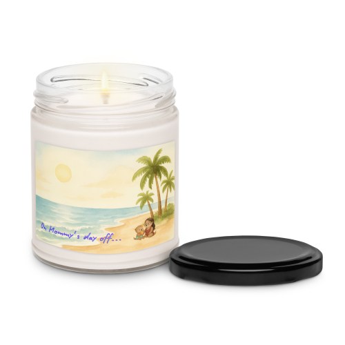 On Mommy’s Day Off - Beach - Scented Soy Candle Gift for Healthcare Moms